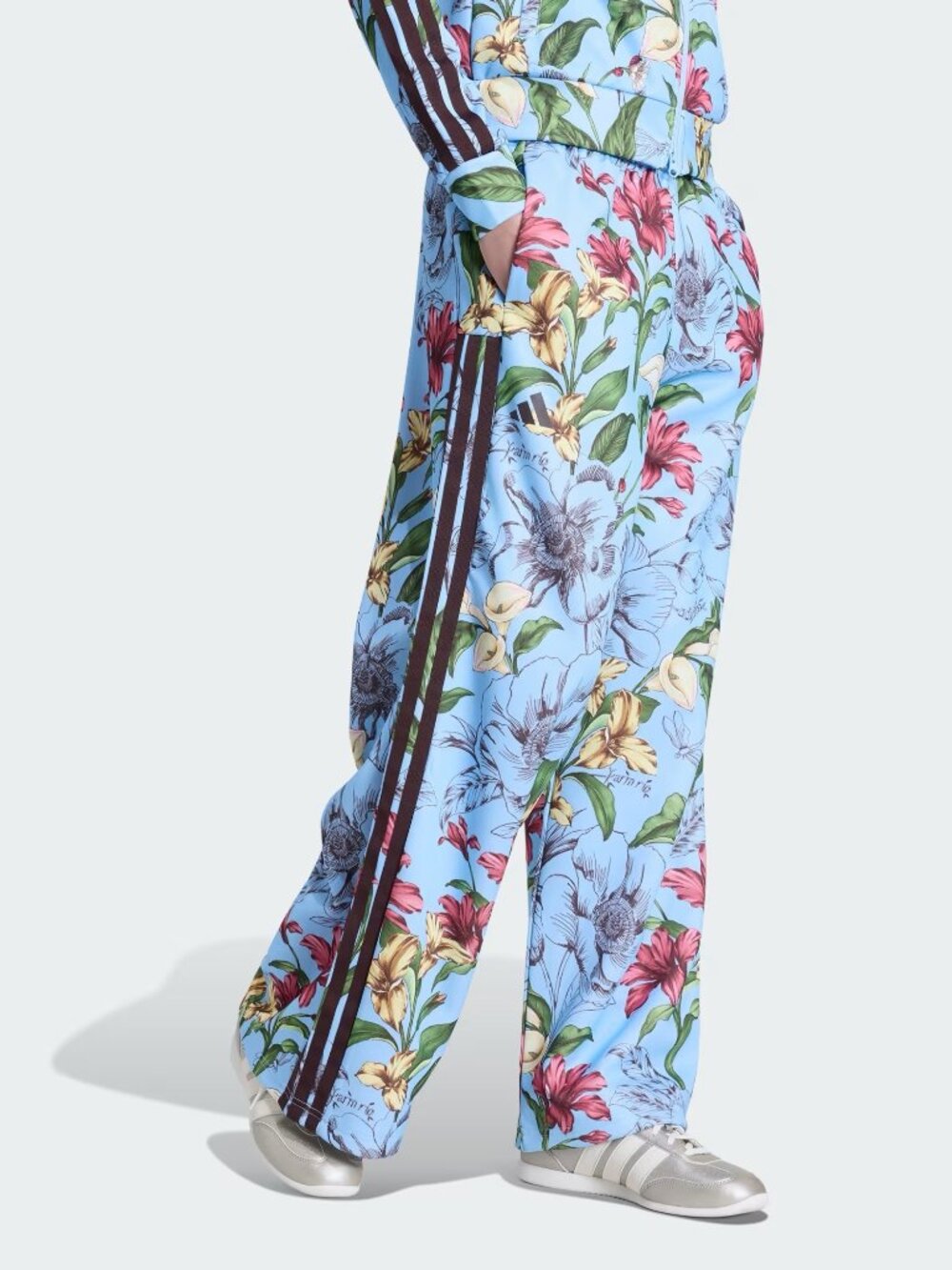 ADIDAS X FARM RIO HOUSE OF TIRO TRACK PANTS | Blue | M | NWT